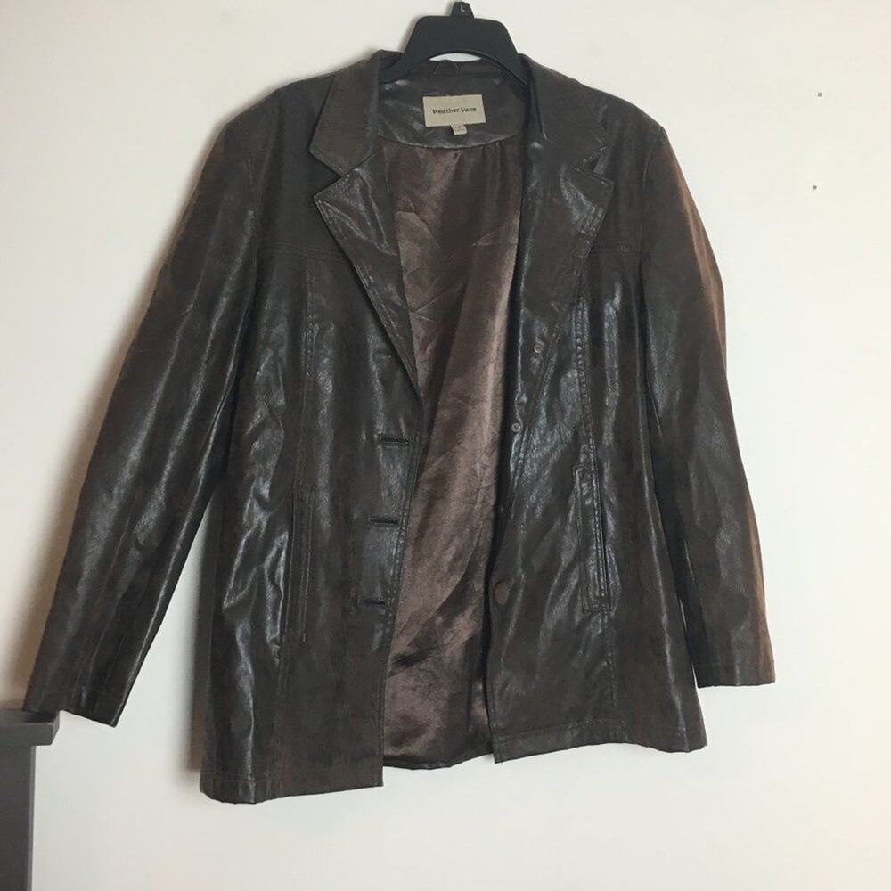 Weather Vane Jacket Dark Brown Size Large